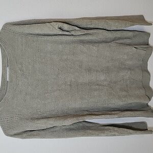 Barefoot Dreams CozyChic Ultra Lite Dockside Pullover Light Brown Size Small